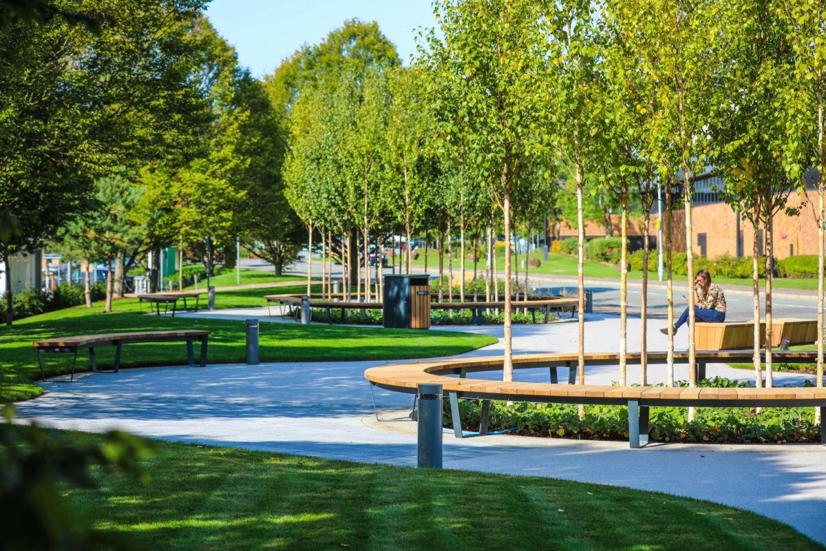 Winnersh Triangle 200 Series Pocket Park ASA Landscape Architects